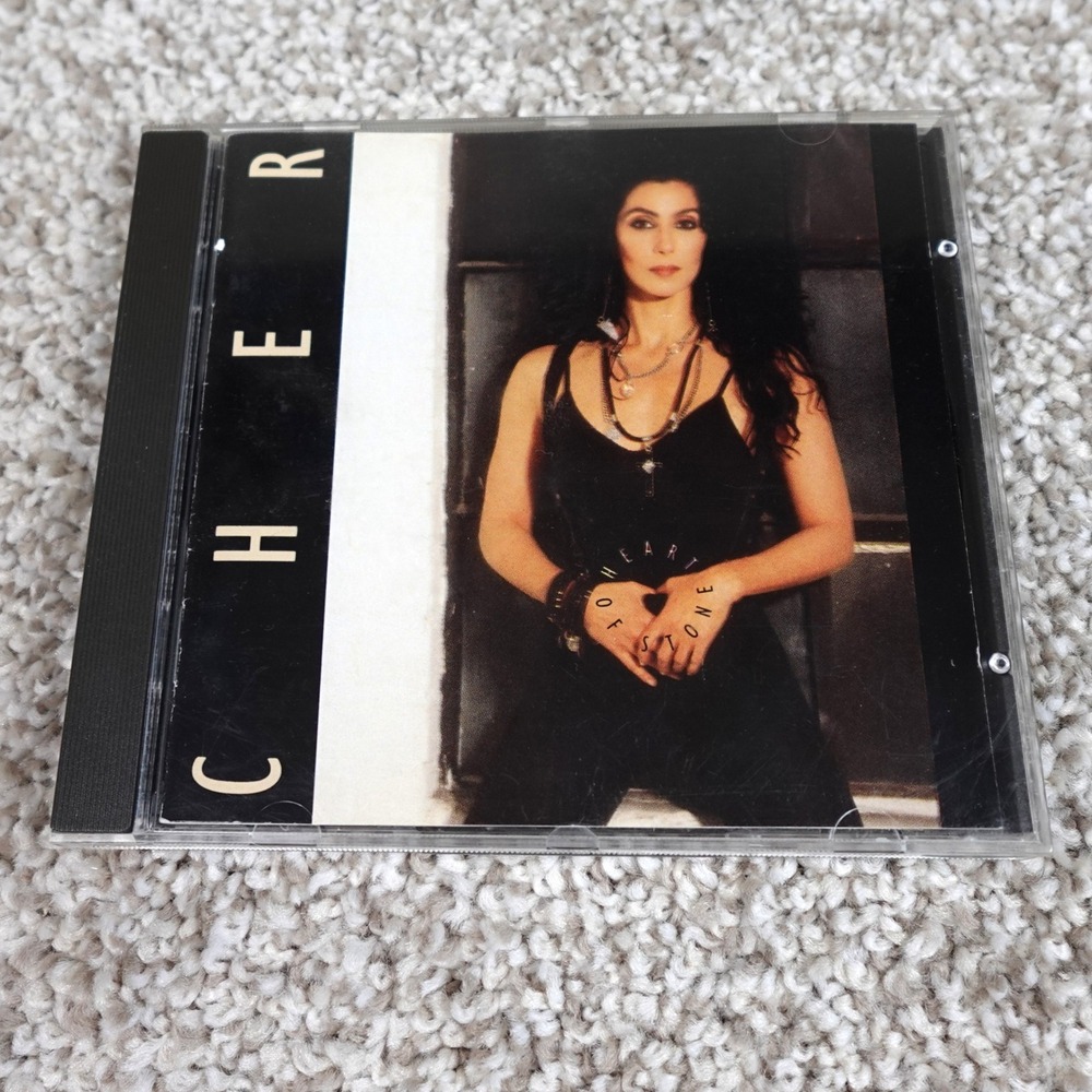 Cher Heart of Stone CD 1989 Geffen Records 9 24239 2 If I Could Turn Back Time